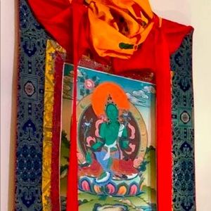 Green Tara Thangka
